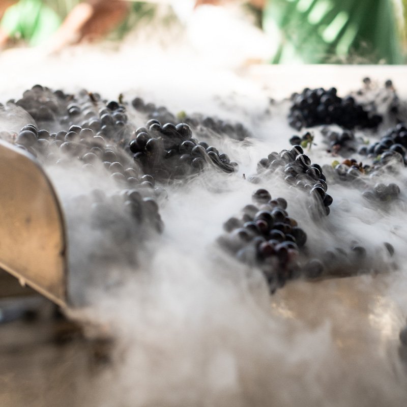 Limpieza de moldes con hielo seco